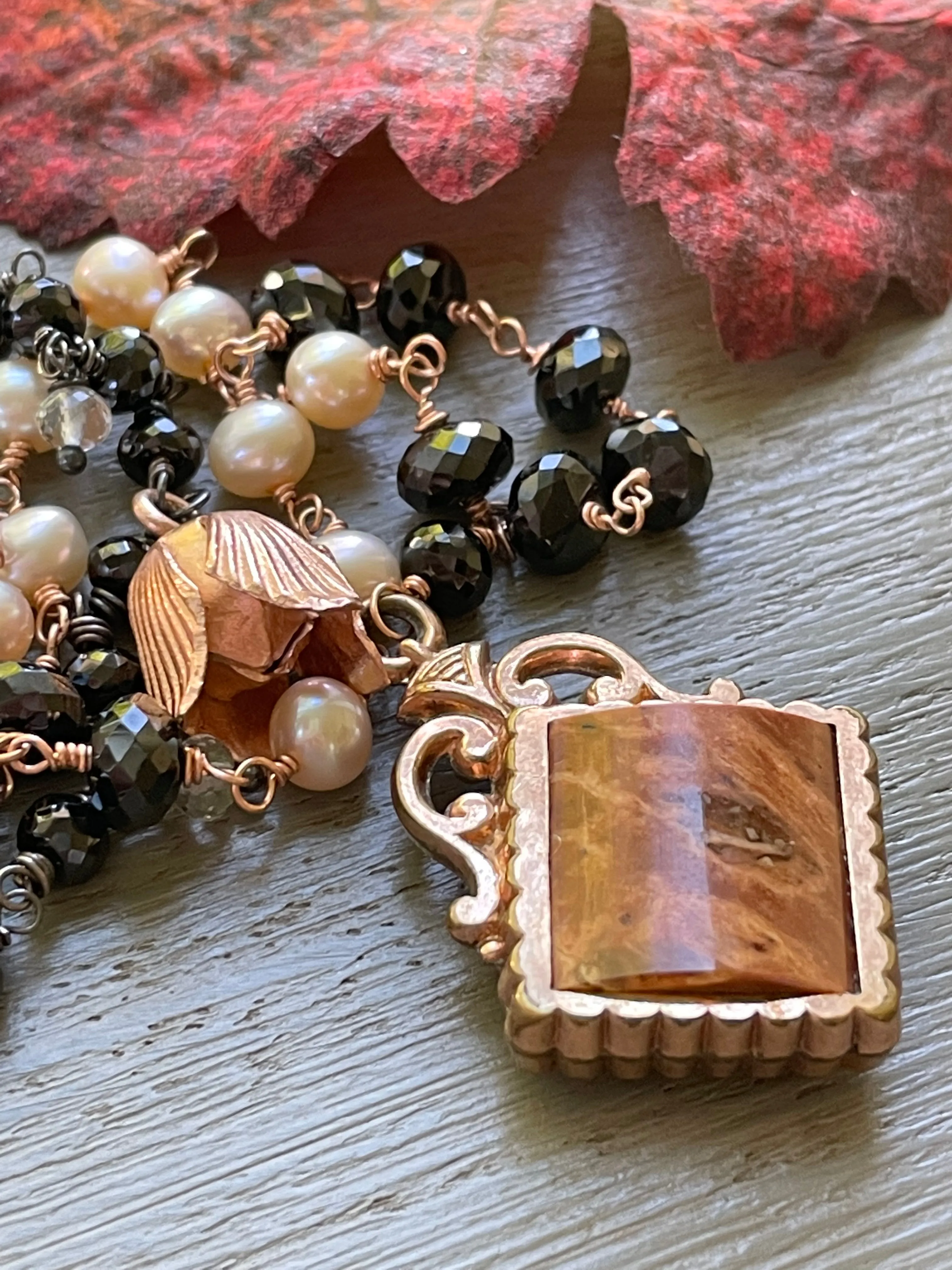 Victorian Watch Fob Necklace
