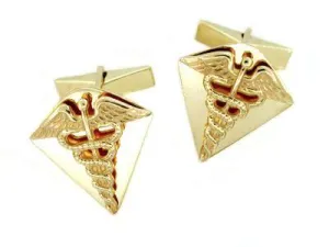 Vintage Doctor's Cufflinks in 14 Karat Gold