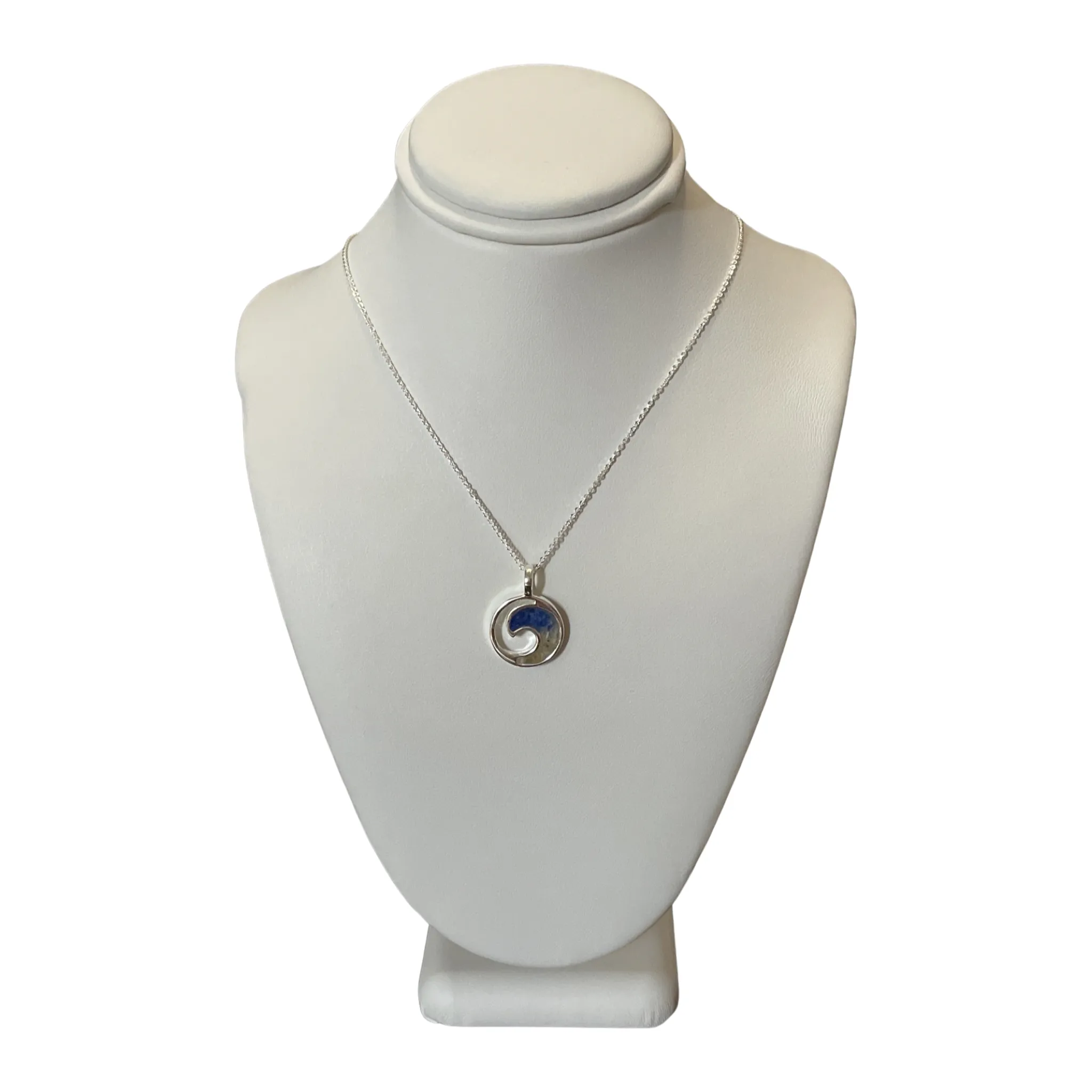 Wave Necklace - Sea Glass Gradient