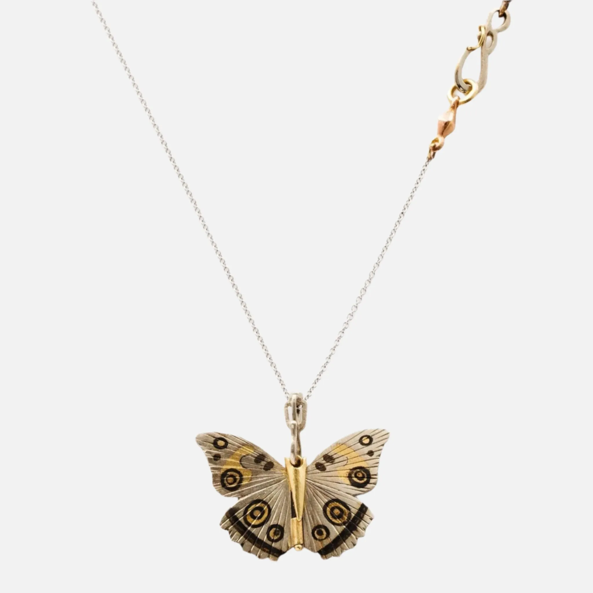 White Buckeye Necklace
