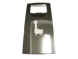 White Toned Alpaca Bottle Opener