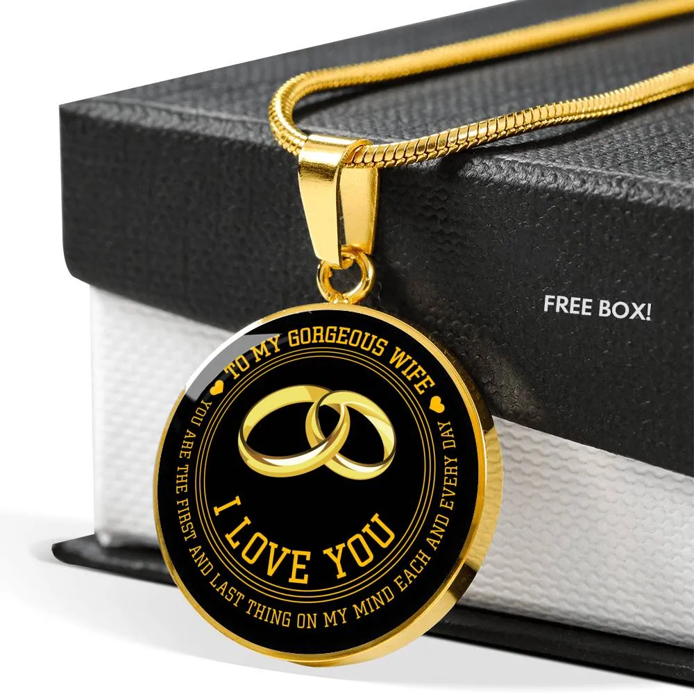 You Are The First And Last Thing - Luxury Necklace