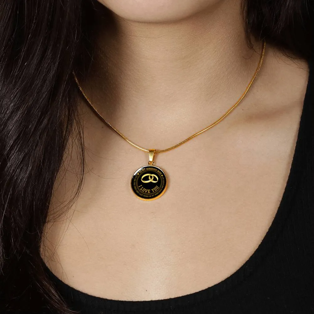 You Are The First And Last Thing - Luxury Necklace