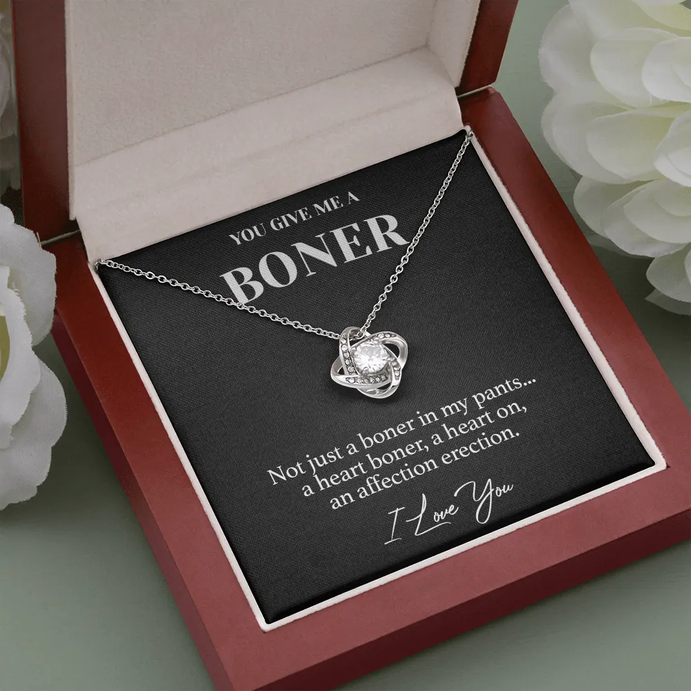 You Give me a Heart Boner - Hilarious Luxury Necklace