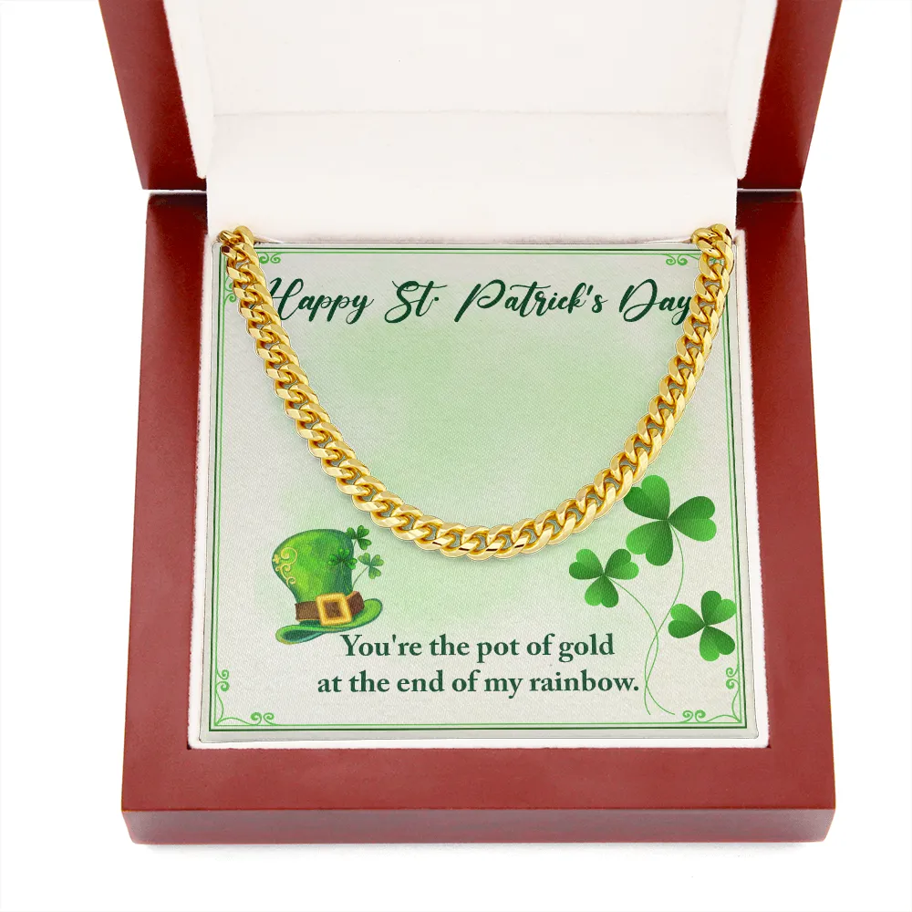 You’re my Pot of Gold-Chain Link Necklace