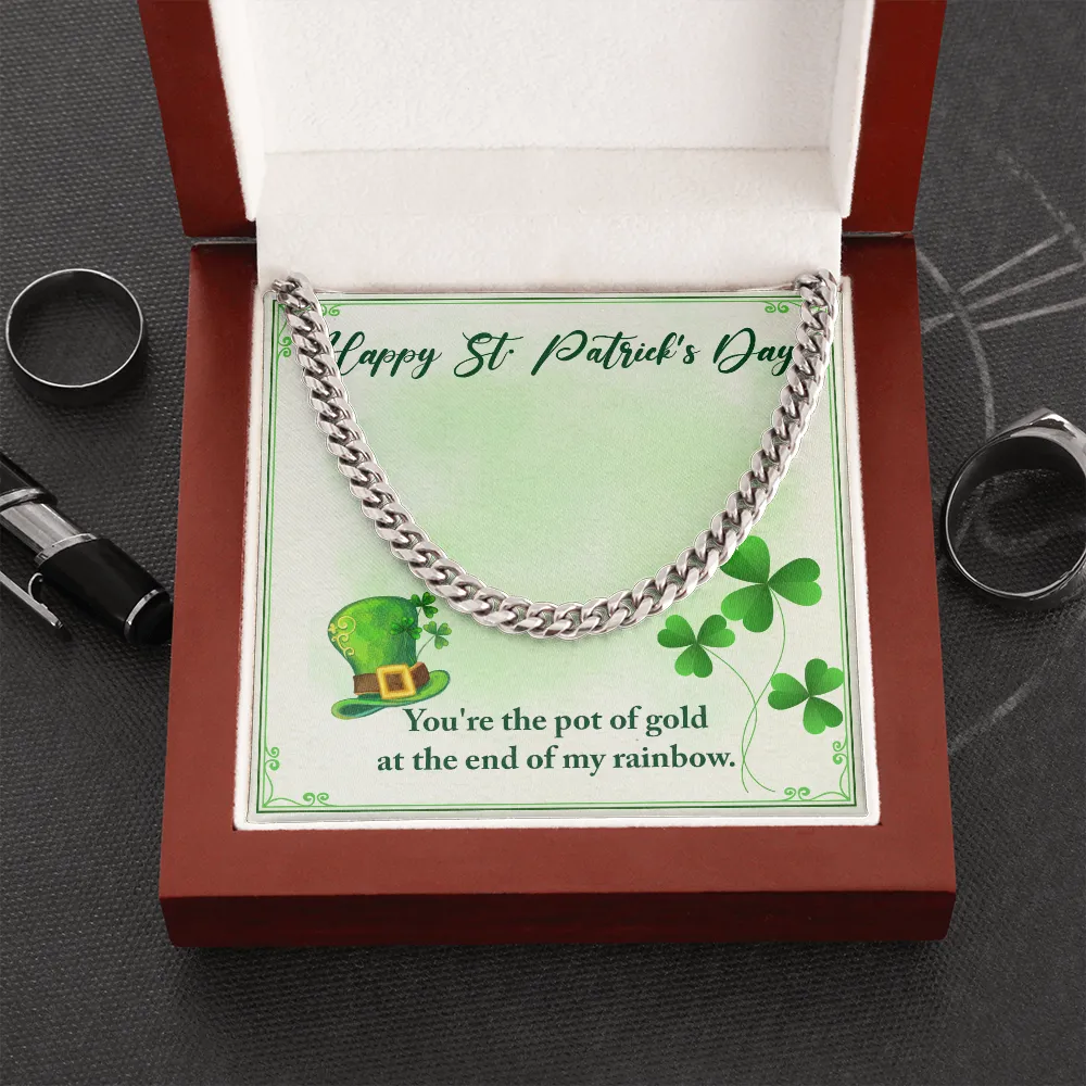 You’re my Pot of Gold-Chain Link Necklace