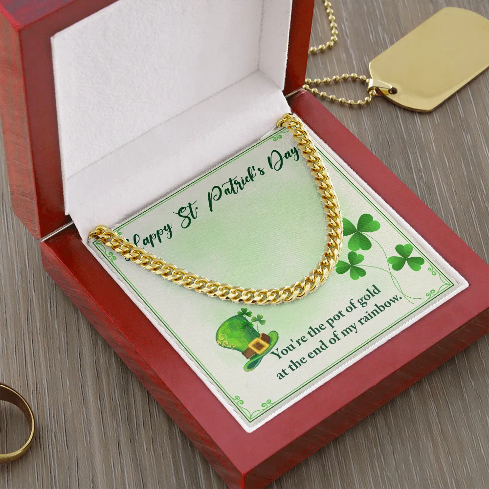 You’re my Pot of Gold-Chain Link Necklace