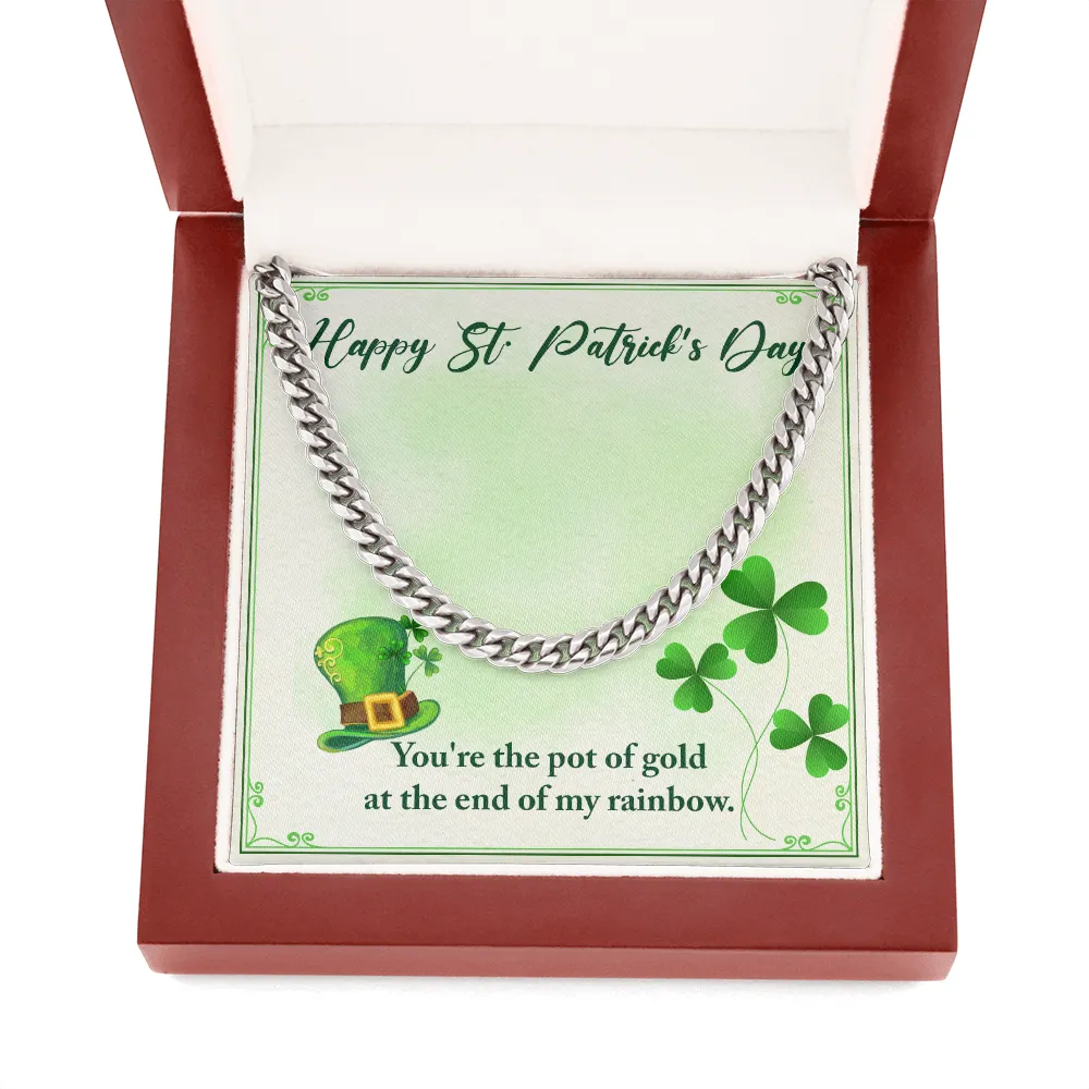 You’re my Pot of Gold-Chain Link Necklace