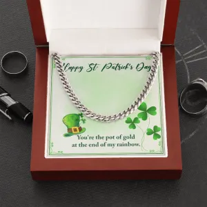 You’re my Pot of Gold-Chain Link Necklace
