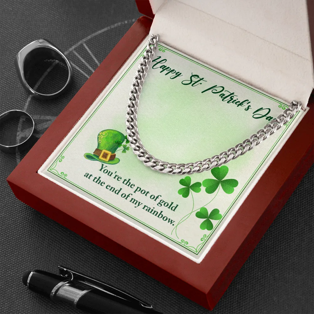 You’re my Pot of Gold-Chain Link Necklace