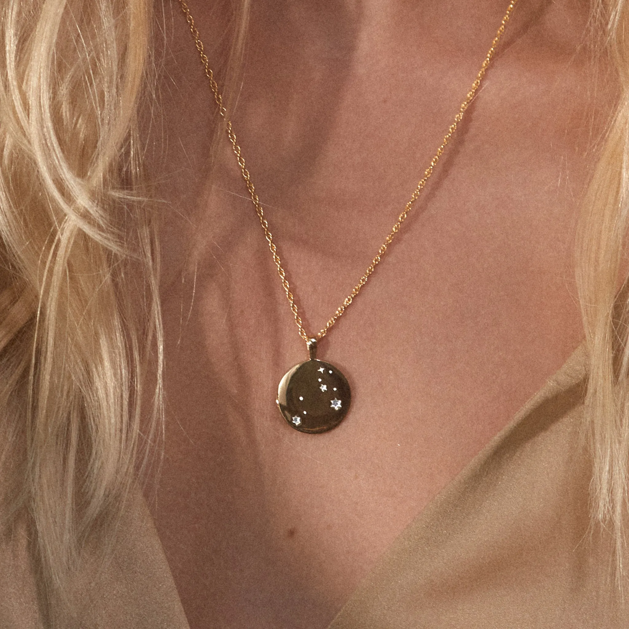 Zodiac Necklace / leo