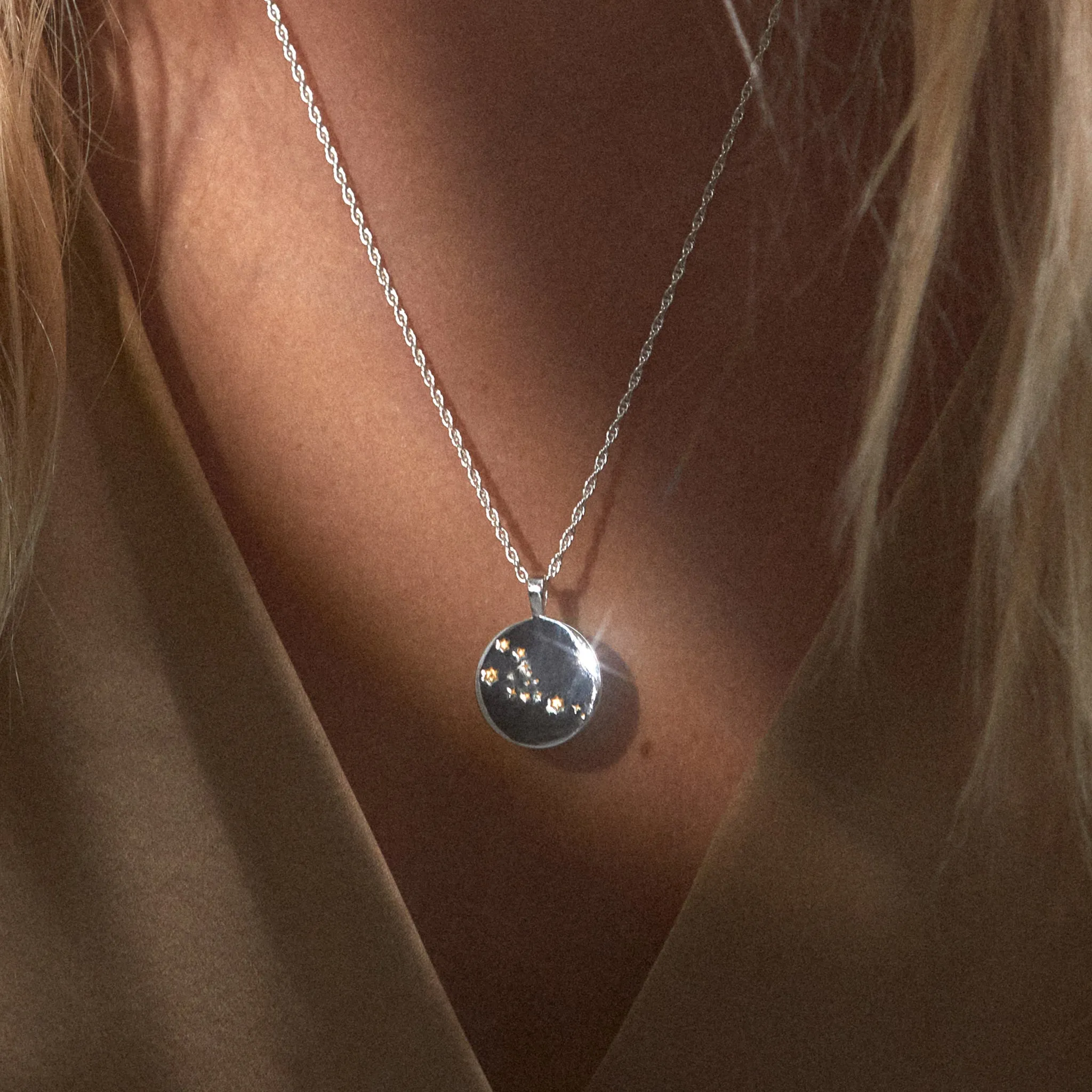 Zodiac Necklace / taurus
