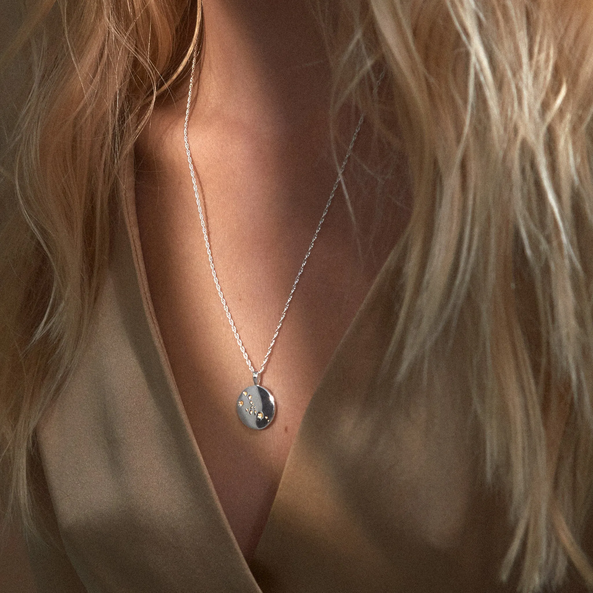 Zodiac Necklace / taurus
