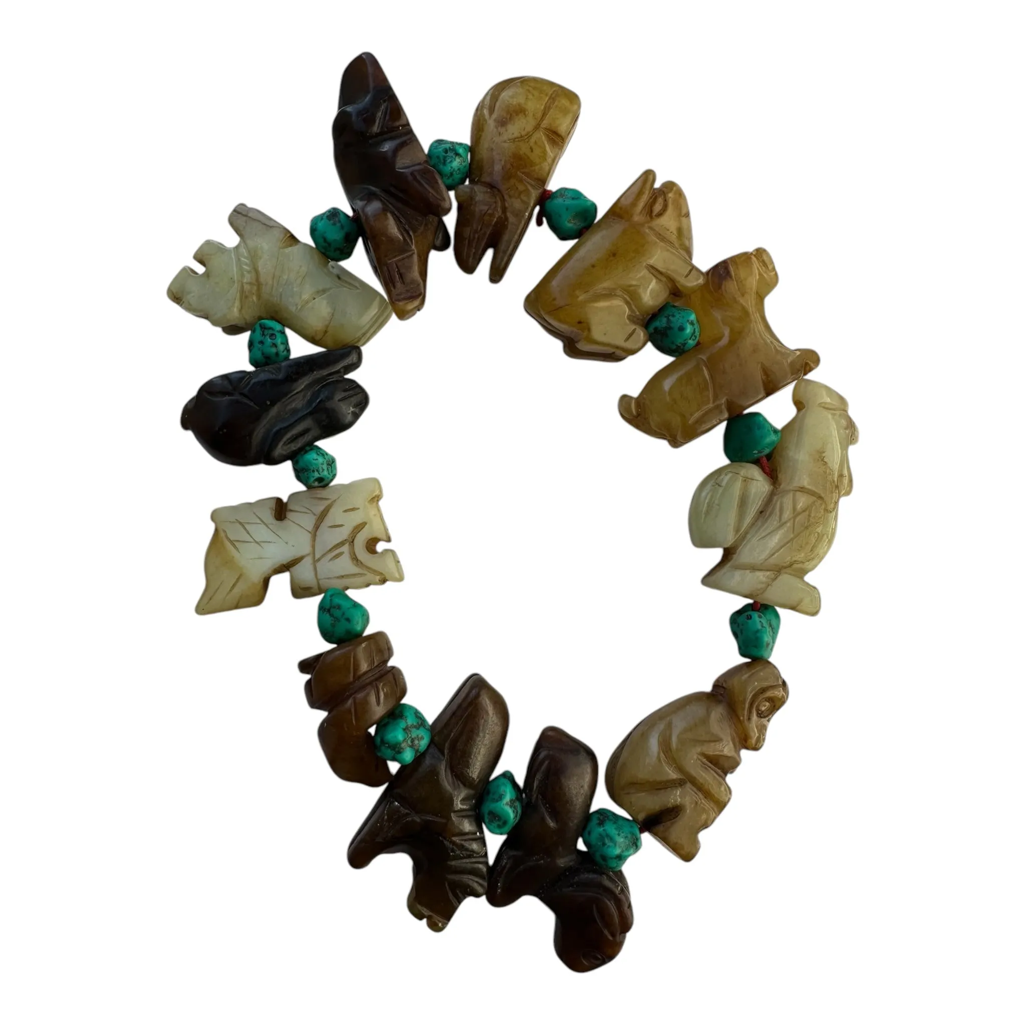 Zodiac Necklace with jade