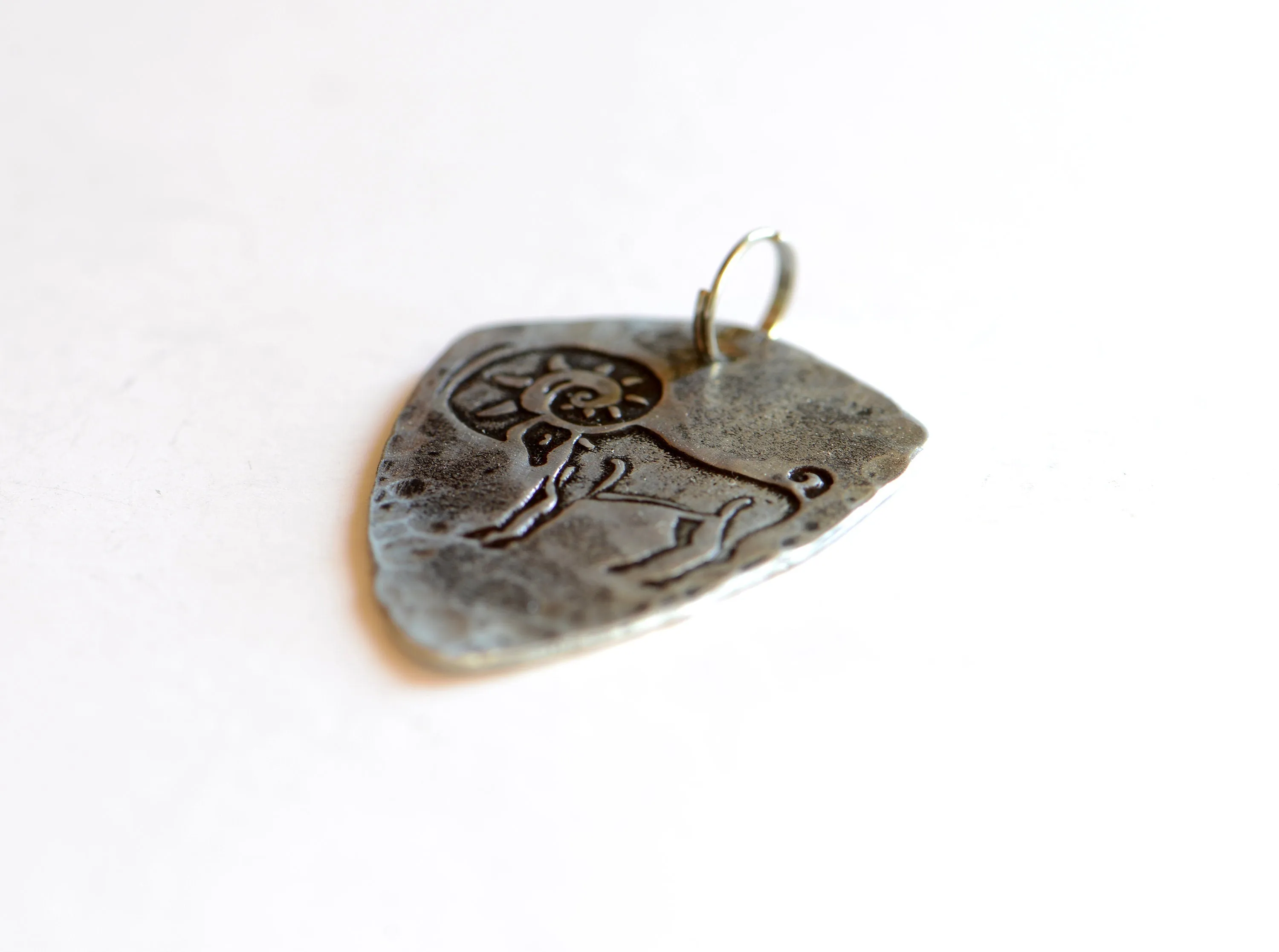 Zodiac sign sterling silver necklace - Aries as shown but can be customized to any astrology signs